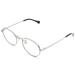 Felix Gray Hamilton Blue Light Glasses Silver Blue Light Blocking Glasses Gaming Glasses Computer Glasses M Silver