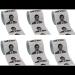 Trudeau Flags 6pcs Trudeau Toilet Paper