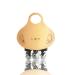 GLO24K 3D SPA PRO Massager+ I Advanced Skin Rejuvenation Device for the Face Neck and Body I Based on LED Light Vibration and Advanced Technologies I 4 Rotating Massage Heads