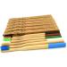 FRCOLOR 8 Pcs Bamboo Toothbrush Set - Soft Bristle Eco-Friendly Toothbrushes for Adults & Women - Buy Online on GoSupps.com