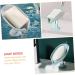 2 Pcs Boxes Soap Drainer Leaf Aluminum Storage - Buy Online on GoSupps.com