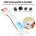 3-in-1 Derma Roller Kit for Hair Growth & Skin Care - Home Use Microneedle Roller in Silver - Buy Online on GoSupps.com