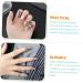 FOMIYES 5 Sets Nail Ring Finger Jewelry Rings for Women Ring for Women Finger Tip Women Ring Ladies Rings Women's Band Rings Red Jewelry Ring Decor Zinc Alloy Girl Miss White - Buy Online on GoSupps.com