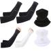 Dalaetus 14 pieces of sun protection sleeves set UV protection cooling army pulp summer sun arm sleeves with sun protection scarf for cycling golf hiking running running