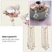 Lurrose 2 Pieces Chinese Tassel Hairpins - Crystal Rabbit Bridal Accessories for Weddings Women & Girls - Buy Online on GoSupps.com