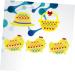 Gogogmee 5pcs Tobots Developmental Chicken Toy - Easter Party Favors & Educational Baby Toys - Buy Online on GoSupps.com