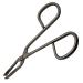 Professional Scissor Handle Tweezers - Matte Finish, Straight Flat Tip | Buy Online - Buy Online on GoSupps.com