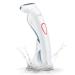 Electric Shaver for Women Bikini Trimmer Womens Razor for face Legs underarms Bikini Electric Lady Shaver for Women Wet and Dry Rechargeable Waterproof Cordless with LED Light Painless Portable Blue&white