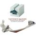 LAMELLIS 8Pcs Multifunctional Toothpaste Tube Squeezer Plastic Tooth Paste Holder Dispenser - Buy Online on GoSupps.com