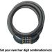 Master Lock 8122D Cable Bike Lock - 6 ft. Long, Black - Buy Online on GoSupps.com