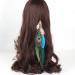 Zoestar Boho Feather Hair Clip Hippie Hair Extensions Indian Feather Clip Comb Hairpin Headdress DIY Accessories for Women and Girls (Set 2)