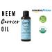 Pure Cold Pressed Neem Oil (4oz/118ml) - Unrefined Skin & Hair Care Oil | International Shipping - Buy Online on GoSupps.com