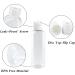 24 Pack 4oz Clear Plastic Travel Bottles with Flip Cap - Refillable Containers for Shampoo, Soap, Lotion & Cream - Buy Online on GoSupps.com
