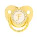 SUNGOOYUE Golden Baby Pacifier - 26 Letters Silicone Bling Pacifier & Clips for 6-18 Months | International Shipping Available - Buy Online on GoSupps.com