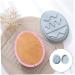Zerodeko 2pcs Cake Silicone Mold Egg Shaped Mold Tuile Molds Silicone DIY Baking Moulds Easter Bunny Egg Silicone Easter Eggshell Semi Sphere Silicone 3D Silicone Mold Food Silica Gel Fudge 19.9x16.4cm Blue - Buy Online on GoSupps.com