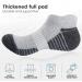 Ruixue Breathable Sports Socks for Men & Women - 6 Pairs Cotton Running Socks Anti-Slip Short Socks (Size 35-50) - Buy Online on GoSupps.com