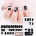 90 Pieces Removable Short False Nails Stick on Nails Short Nail Tips Short Square False Nails Fake Nails Full Cover Short Press On Nails Coffin Press On Nail Tips without Glue - Buy Online on GoSupps.com