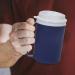 Fakeface Senior Thermal Mug - Insulating Snack Cup with Lid & Handle for Safe Drinking Parkinson's Aids & Elderly Care - Buy Online on GoSupps.com