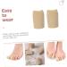 KOMBIUDA 2pcs Elastic Silicone Toe Covers - Anti-wear Toe Tubes Sleeves for Toe Protection - 2.5x4cm - Buy Online on GoSupps.com