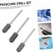 POPETPOP 3pcs Set Nail Polisher Nail Drill Tips Nail Art Accessory Manicure Pedicure Bit Nail Drill Tool Diamond Drill Bits Nail Bit Manicure Polish Drill Bit Tungsten Steel Mandrel Alloy - Buy Online on GoSupps.com