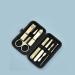 Manicure Set Manicure and Nail Clippers Set with Built in Nail File Personal Care and Home Use 7 Pieces Manicure Nail Clippers Kit Black - Buy Online on GoSupps.com