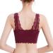Buy Ltddzz Large Pointed Mastectomy Bra - Front Zipper Wireless Medium Red with Prosthesis Pockets | International Shipping - Buy Online on GoSupps.com