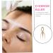 Angoily 1pc Eyebrow Positioning Ruler Microblading Eyebrows Kit Make up Kit Eyebrow Mapping Ruler Gold 16.5x5.4cm Golden - Buy Online on GoSupps.com
