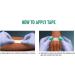 Transpore Surgical Tape 2.5cm x 9.1m (1 Roll) - Transparent Hypoallergenic Medical Tape for Skin Dressings, Blister Prevention, First Aid & Sensitive Skin - Buy Online on GoSupps.com