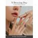 Buy Ohora Semi Cured Gel Nail Strips - N Breezing Day | Salon-Quality Long Lasting Easy Apply | Includes Prep Pads Nail File & Wooden Stick - International Shipping Available - Buy Online on GoSupps.com