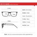Shop OCCI CHIARI Blue Light Blocking Reading Glasses for Men | Stylish Computer Readers in Magnifications 1.0 to 3.5 - Buy Online on GoSupps.com