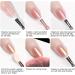Magic Mermaid Chrome Nail Powder Set - Pearl Chrome Metallic Mirror Effect Pigment for Gel Polish Nail Art Decoration - Buy Online on GoSupps.com