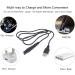 5V USB Power Cable & 7 Plugs USB Adapter Set - Compatible with Remington & Philips Razors Electrical Haircutors | International Shipping - Buy Online on GoSupps.com