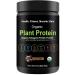 Organic Plant Protein Organic Ketogenic Protein Powder with Coconut and Avacado Oils (440g) (Chocolate)
