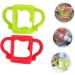 Vaguelly 6 Pcs Silicone Bottle Handle Bottle Handle Silicone Bottle Handle Milk Bottle Accessories Milk Bottle Handles Bottle Handles Newborn Silica Gel Feeder Grip 13.00X7.00X6.50CMx3pcs Assorted Colorx3pcs - Buy Online on GoSupps.com