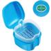 Premium Denture Box & Retainer Case | Travel Storage for False Teeth - Durable Convenient and Stylish - Buy Online on GoSupps.com