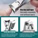 German Nail Clippers with Safety Lock for Men 2024 New Luxurious Ultra Sharp Nail Clippers for Thick Nails Stainless Steel Wide Jaw Opening No Splash Fingernail Cutters with Catcher File (Colorful) - Buy Online on GoSupps.com