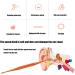 6 Pcs Reusable Double-Headed Earwax Removal Tool Set - Safe & Soft Silicone Ear Cleaning Kit for Easy Ear Wax Removal - Orange & Grey - Buy Online on GoSupps.com