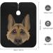 German Shepherd Dog Face Cutting Cape | Professional Hair Salon Apron with Snap Closure for Hairdressing - Buy Online on GoSupps.com