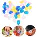 Uonlytech 80 Pcs Silicone Finger Cots - Stained Glass & Guitar Fingertip Protectors - Assorted Colors Perfect for Kids & Adults - International Shipping Available - Buy Online on GoSupps.com