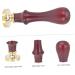 OHPHCALL 2 Pcs Dispensing Plate Tool Powder Stamper Coffee Bean Presser Powder Cosmetic Stamper Wooden Handle 1 count (Pack of 1) Brownx2pcs - Buy Online on GoSupps.com