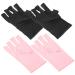 FRCOLOR 10 Pairs Nail Gloves Pink Gloves Uv Gloves Uv Manicure Gloves Uv Light Gloves Protective Gloves Uv Prevention Gloves Nail Art Hand Cover Manicure Tools Miss Polyester Protection - Buy Online on GoSupps.com