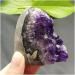 Buy JUKUCKV Natural Amethyst Geode Crystal Cluster - Spiritual Support Purple Quartz Specimens for Healing & Decor - Buy Online on GoSupps.com