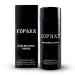 Topaxx Hair Building Fibers  Hair Powder for Women & Men  Thinning - Hair Thickener & Topper for Fine Hair  All-Natural Hair Building Fiber Fill  Balding Hair Areas 27 5 G - 0.97 Ounce (Black)