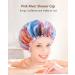 Mikimini Large Waterproof Shower Hood for Long Hair - 2-Pack XL Pink | Fashionable & Reusable - Buy Online on GoSupps.com