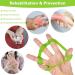 Vicloon 5PC Finger Stretcher Hand Trainer - Silicone Hand Force Strengthener for Pressure Relief Rehabilitation & Decompression - Buy Online on GoSupps.com