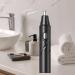 tinysiry Electric Nose Trimmer Quick Shave 360 Degree Rotation Handheld Nose and Ear Trimmer Painless Nose Hair Trimmer Battery Powered Nose Hair Cutter Black - Buy Online on GoSupps.com