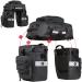 Rhinowalk 3 in 1 Bike Pannier Bag Set - Professional Cycling Accessories - Black - Buy Online on GoSupps.com