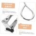 Angoily Classic Lash Curler Partial Eyelash Curler Eyelash Curler with Comb and Tips for Women - Stainless Steel Travel Size Mini Eyelash Comb Girl Eyelash Curl Tool 9.7x5.3cm - Buy Online on GoSupps.com