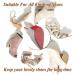 ZiftMART Crystal Clear Sole Sticker Protector for Red Bottom Heels - 4pcs - Buy Online on GoSupps.com