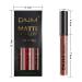 AMY'S DIARY 3Pcs Dark Red Brown Matte 24-Hour Liquid Lipstick Set - Smudge Proof, Permanent Stay On Lipstick Set for Women - Buy Online on GoSupps.com